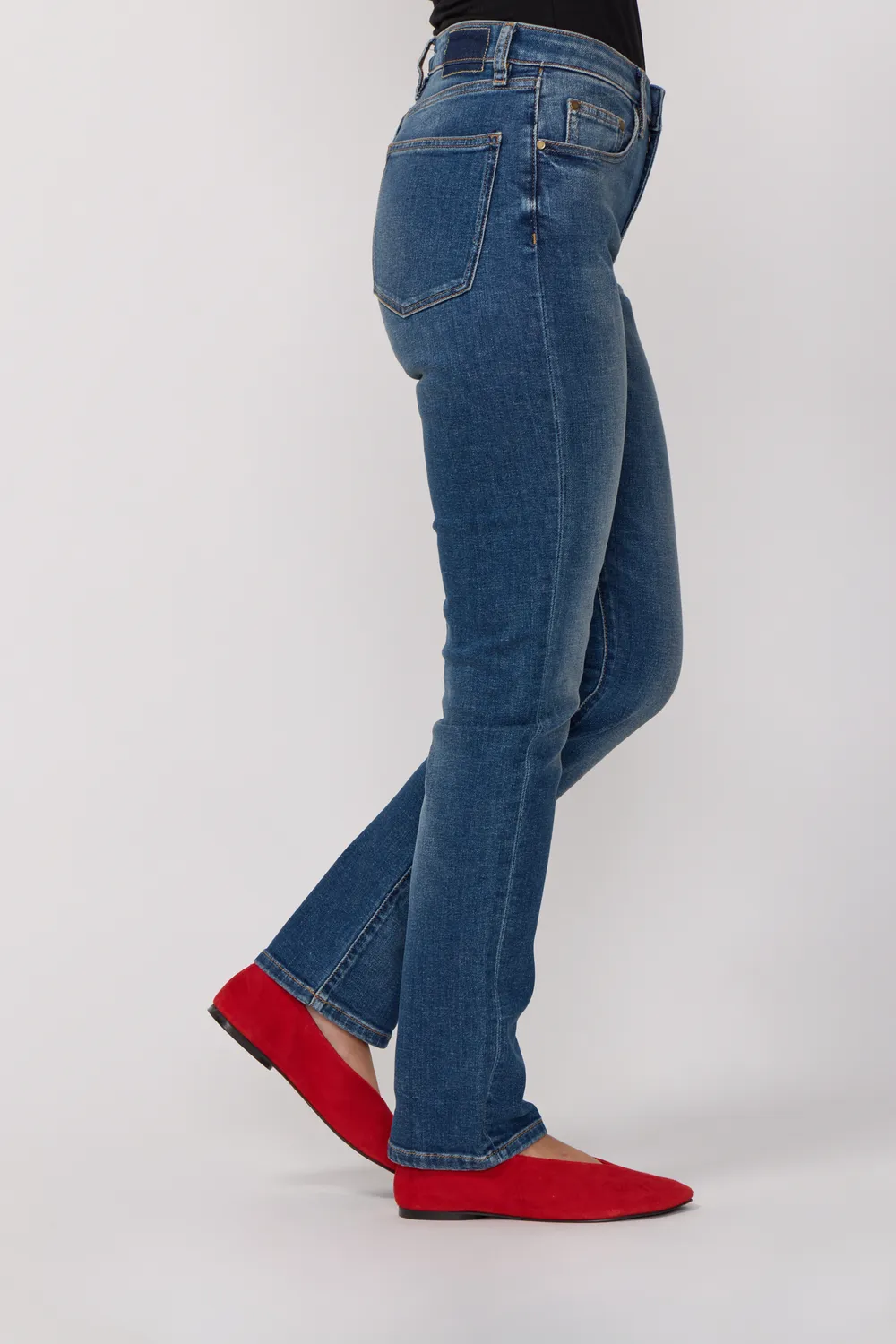 Acquaverde Diamond jeans Aged Wash dritti