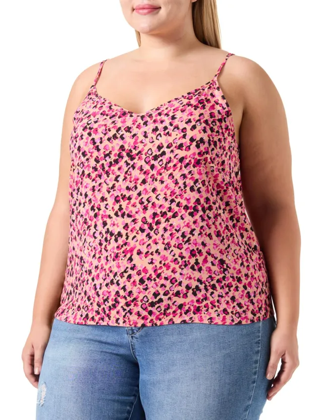 Only Onlnova Top Canottiera Donna Rocking Animal