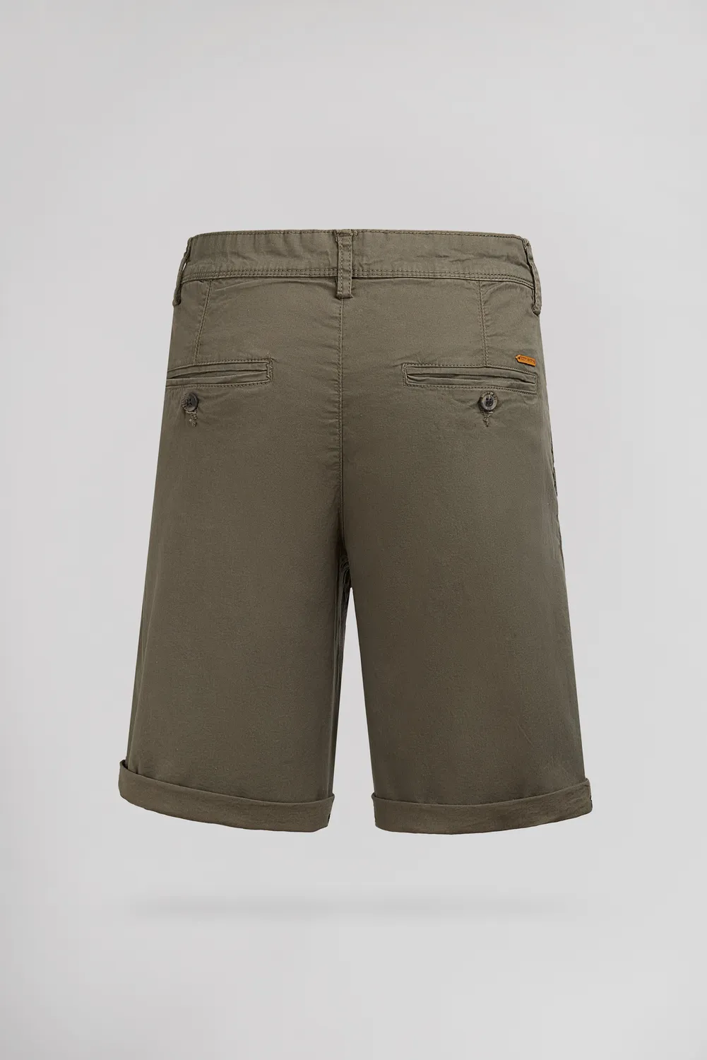 Teddy Smith Turbulence bermuda chino kaki cotone elasticizzato