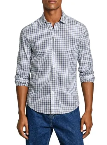 Pepe Jeans Mauro Camicia Uomo M Bianca Cotone