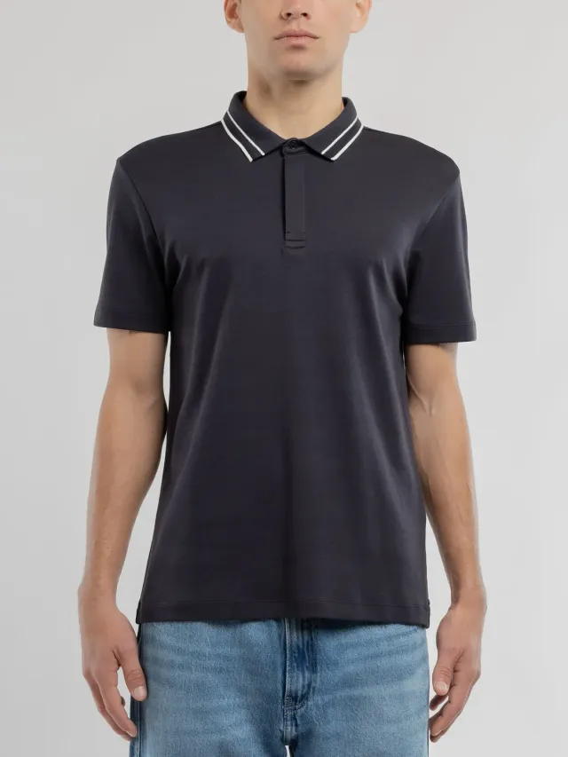 Teddy Smith P-Garis MC polo blu navy uomo