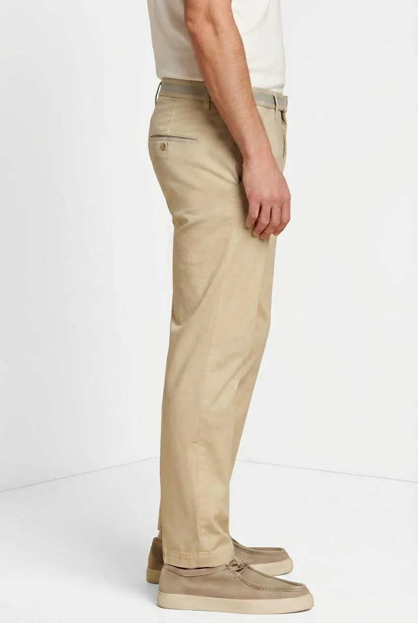 Mason's Torino University chino uomo gesso slim fit