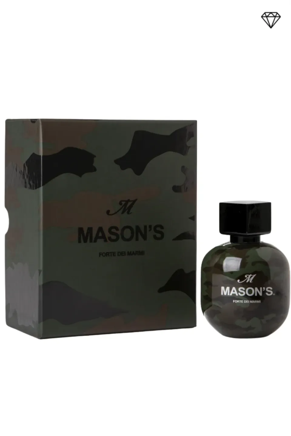 Mason's Green Camou profumo unisex legnoso 100ml ambra