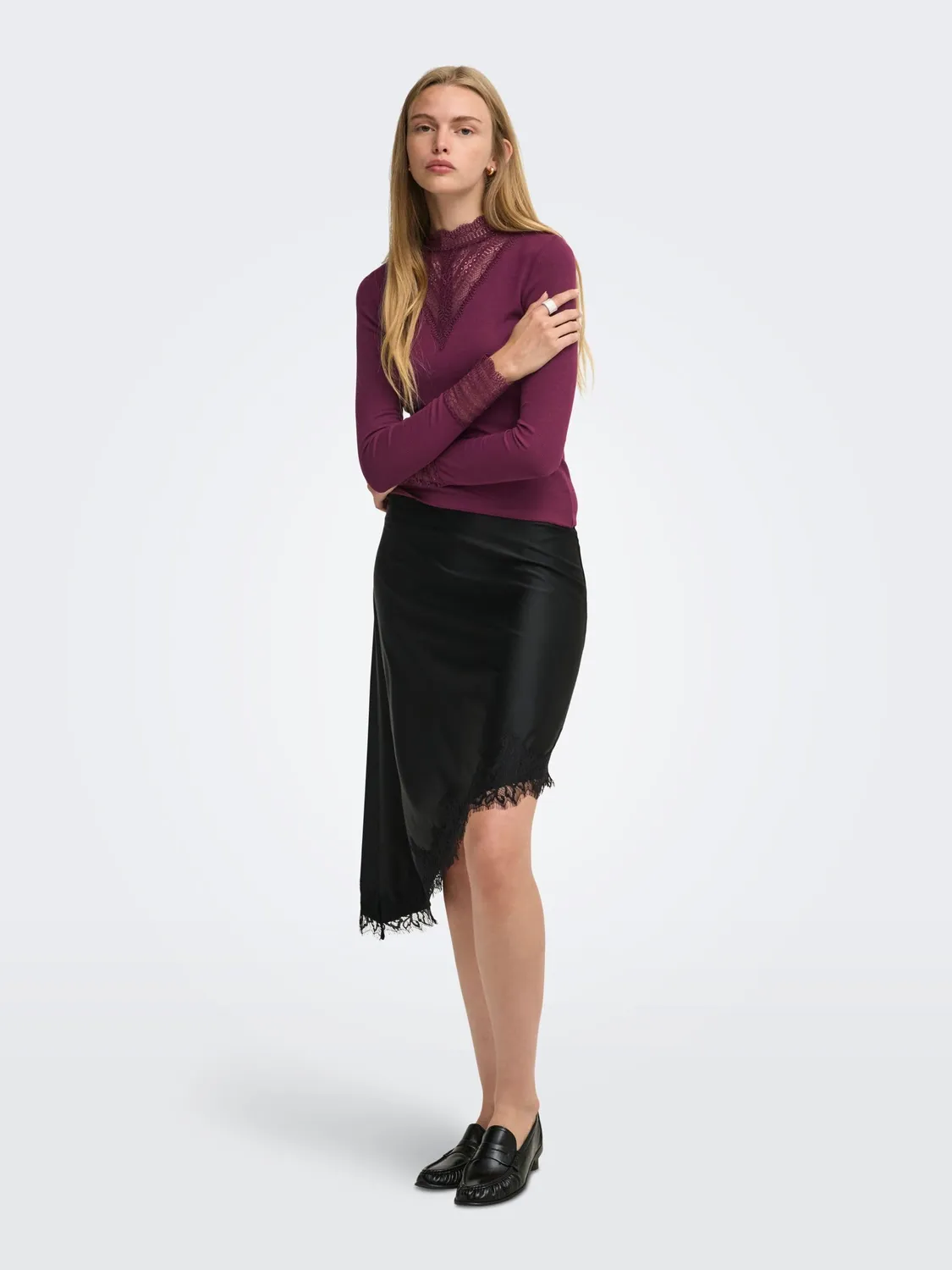 ONLY Ontilde Top Donna Nero Smock