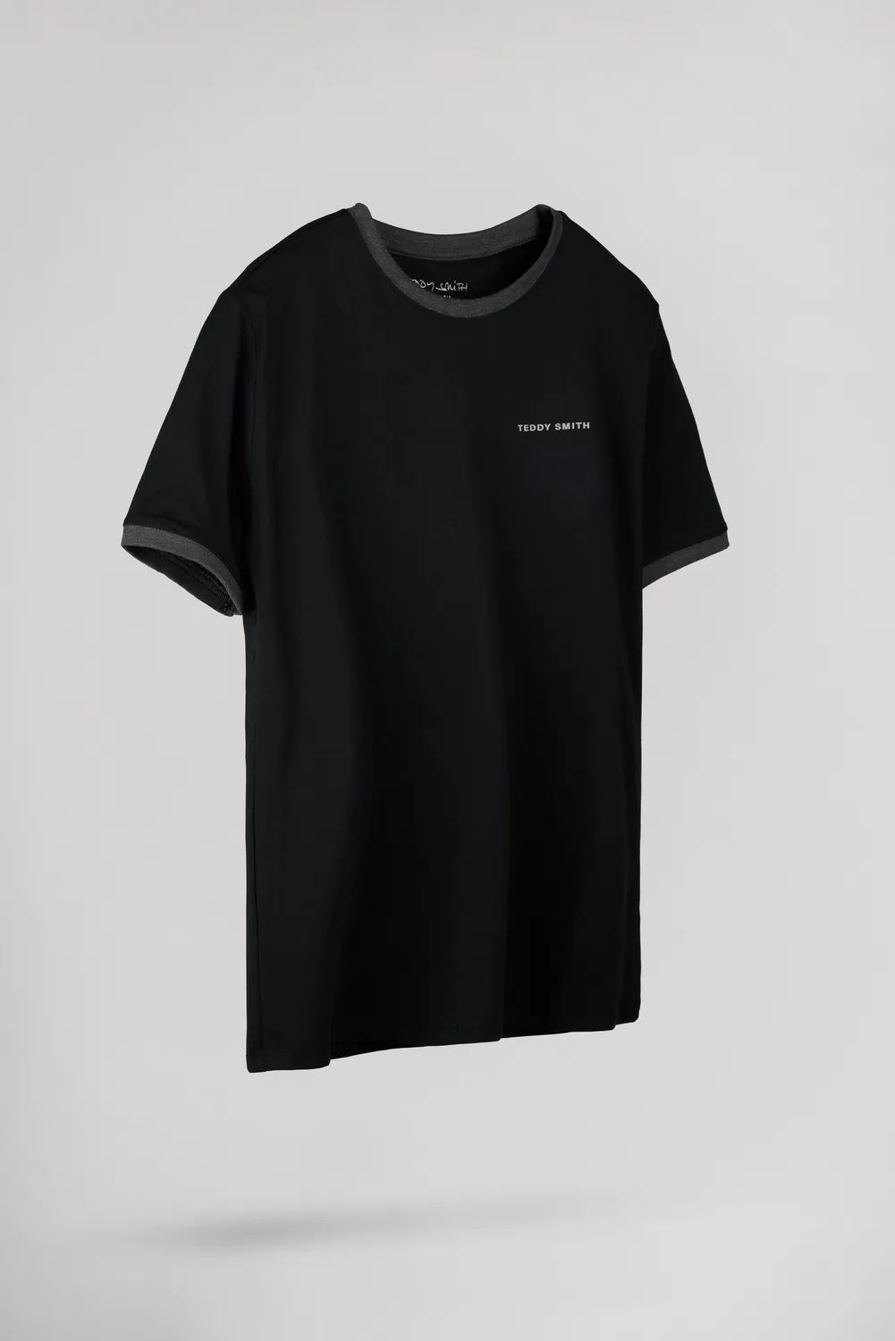 Teddy Smith The Tee 2 R t-shirt nero uomo cotone