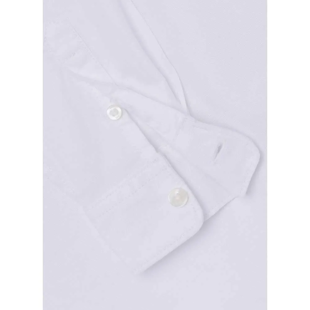 Pepe Jeans Nace Camicia Bambino Bianca Cotone