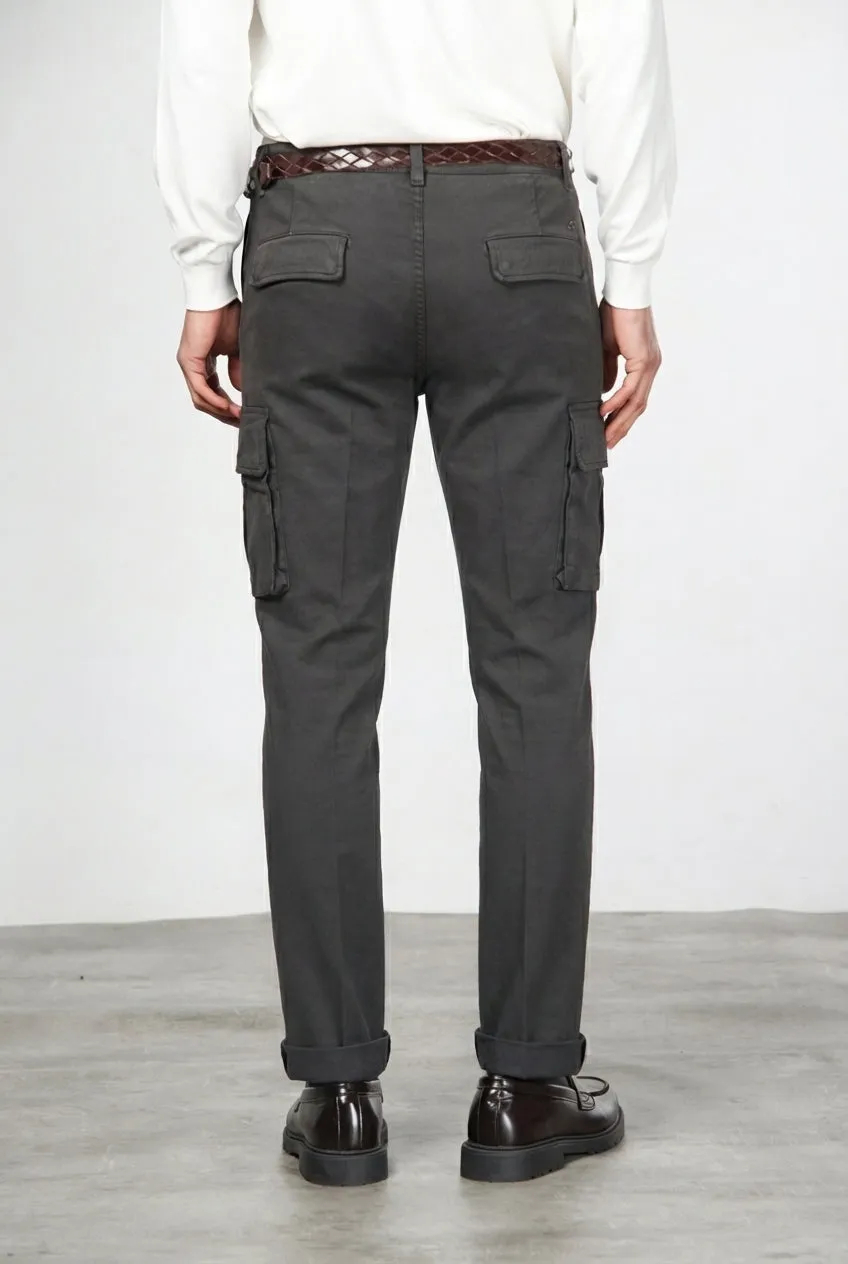 Mason's Chile Pantalone Cargo Marrone Chiaro Regular Fit