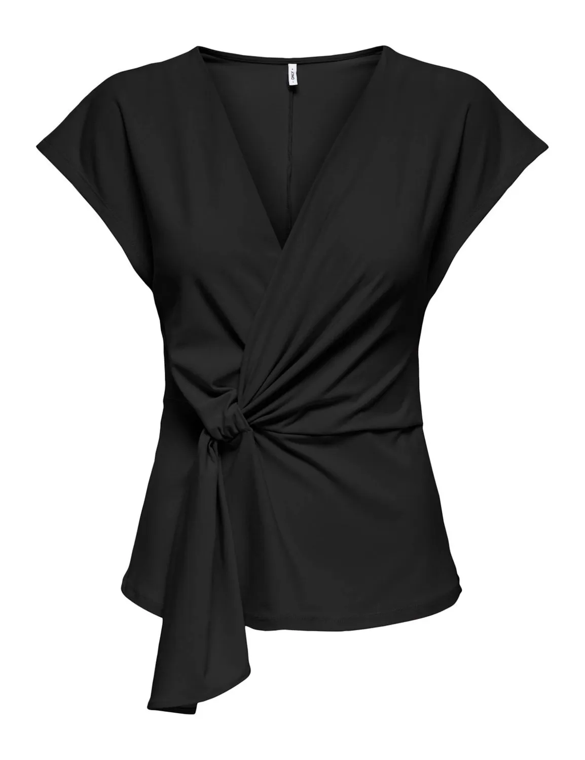 Only Onlsilja Twist Top Jrs Top Donna Nodo Nero