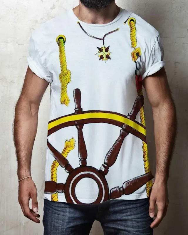 Never Say Never Timone Funi t-shirt dipinta marina