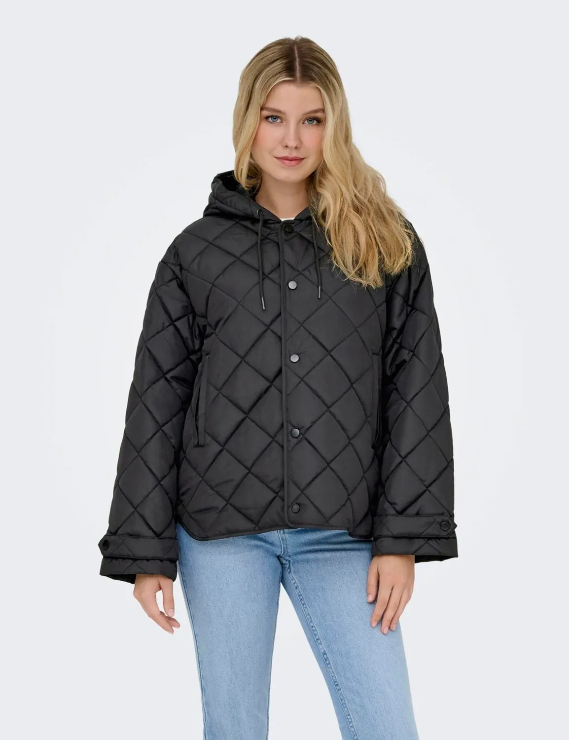 ONLY Onljuliet giacca nera donna taglia L