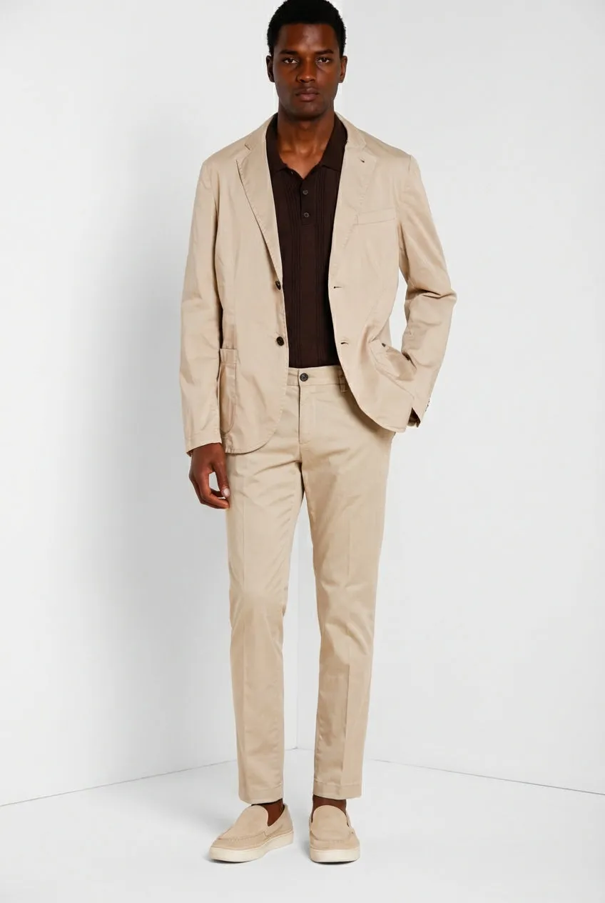 Mason's Da Vinci Travel Blazer Beige Raso Tecnico