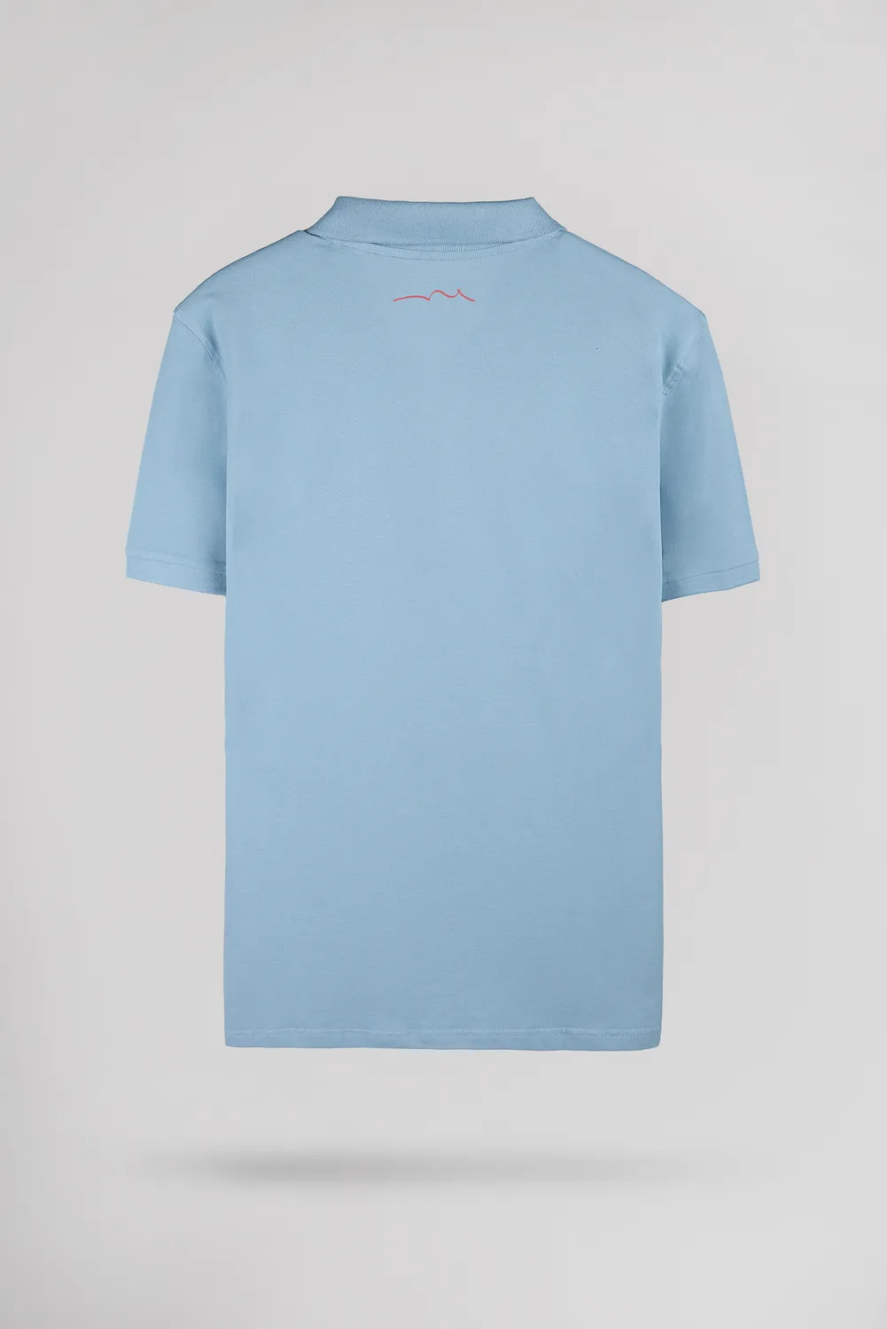 Teddy Smith P-Alban MC polo blu grigio piqué