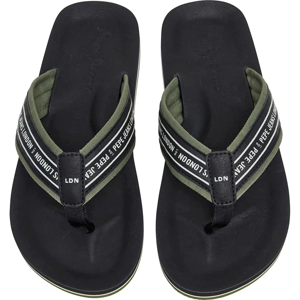 Pepe Jeans Miami Street infradito uomo 39,5 nero logo