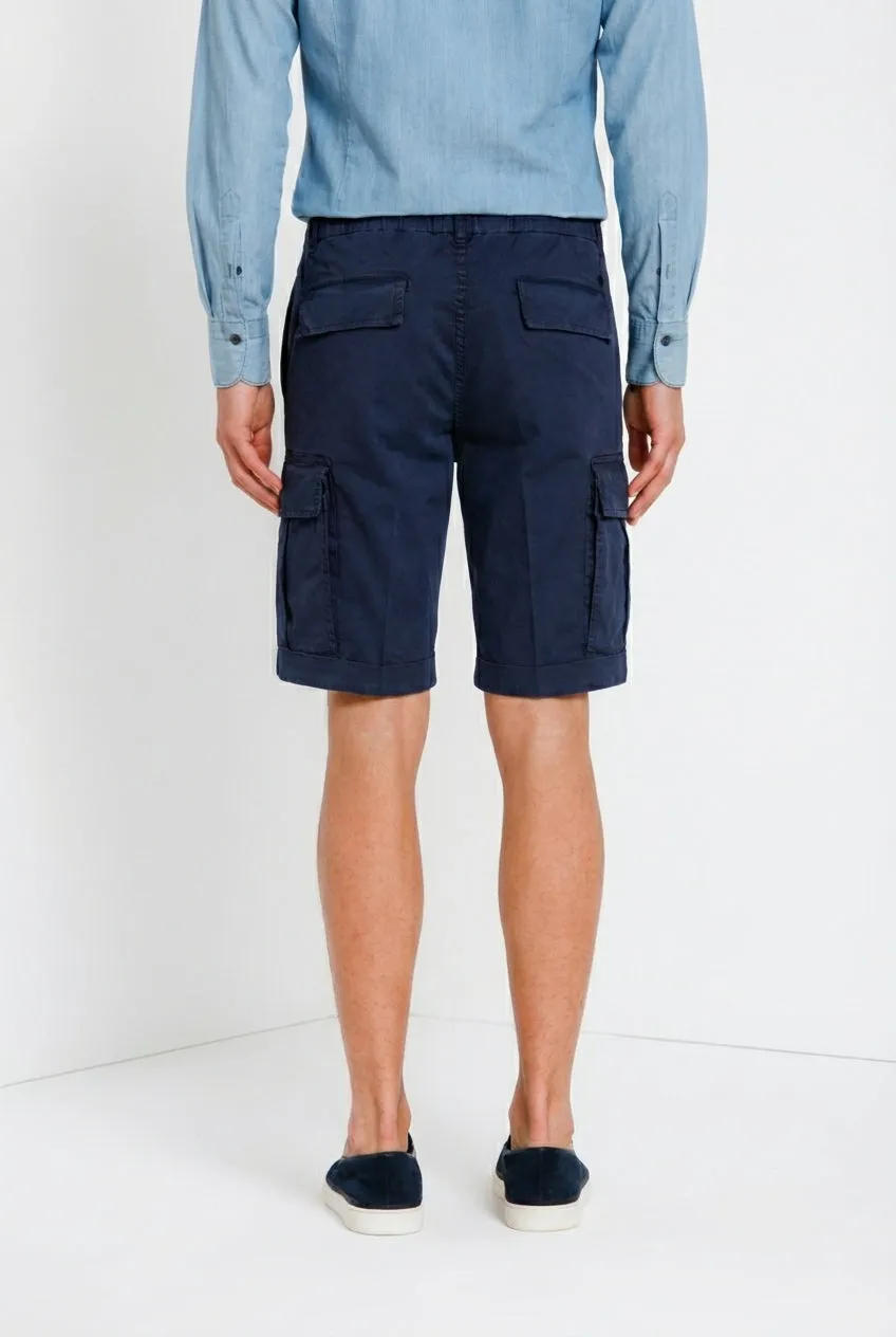 Mason's Cargo M74 bermuda uomo blu navy relaxed