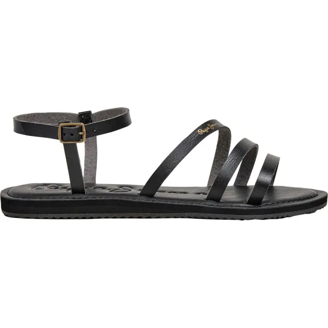 Pepe Jeans Rio Sand W sandali donna fibbia tabacco