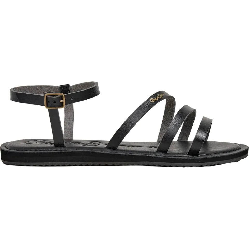 Pepe Jeans Rio Sand W sandali donna fibbia tabacco