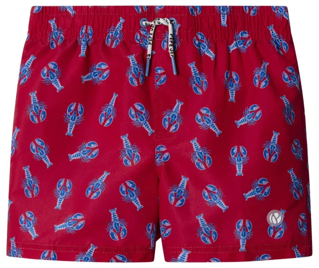 Pepe Jeans Funky Lobster costume bambino rosso poliestere
