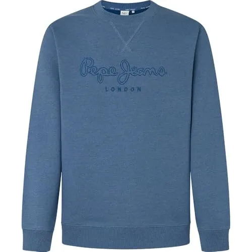 Pepe Jeans Nouvel Crew felpa uomo M bianco sporco cotone
