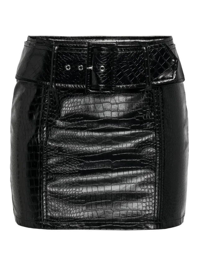 ONLY Onlliona MW Croco Belt gonna S con cintura