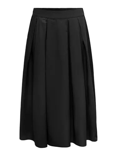 ONLY Onlmaila Long Pleat Skirt gonna lunga plissettata S