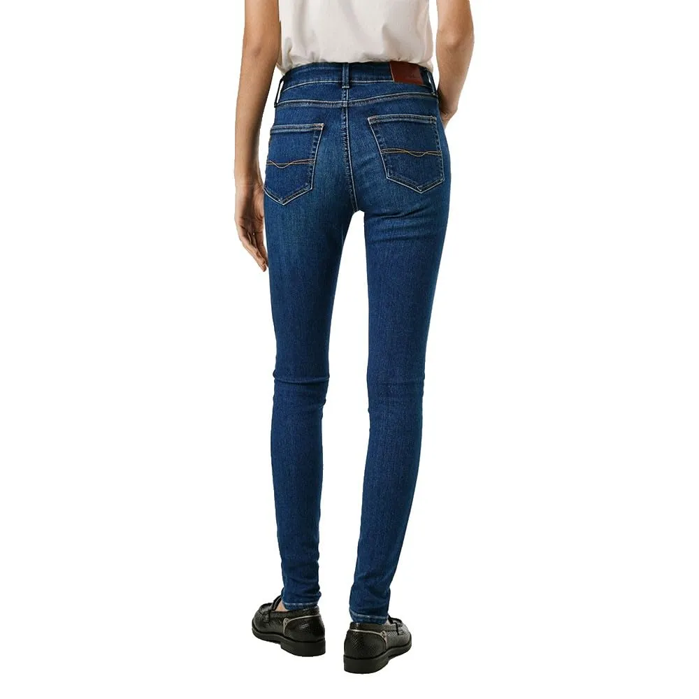 Pepe Jeans Regent Jeans Skinny Donna Vita Media