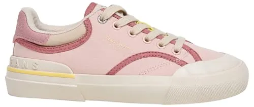 Pepe Jeans Nolan Light G sneakers bambina rosa nudo