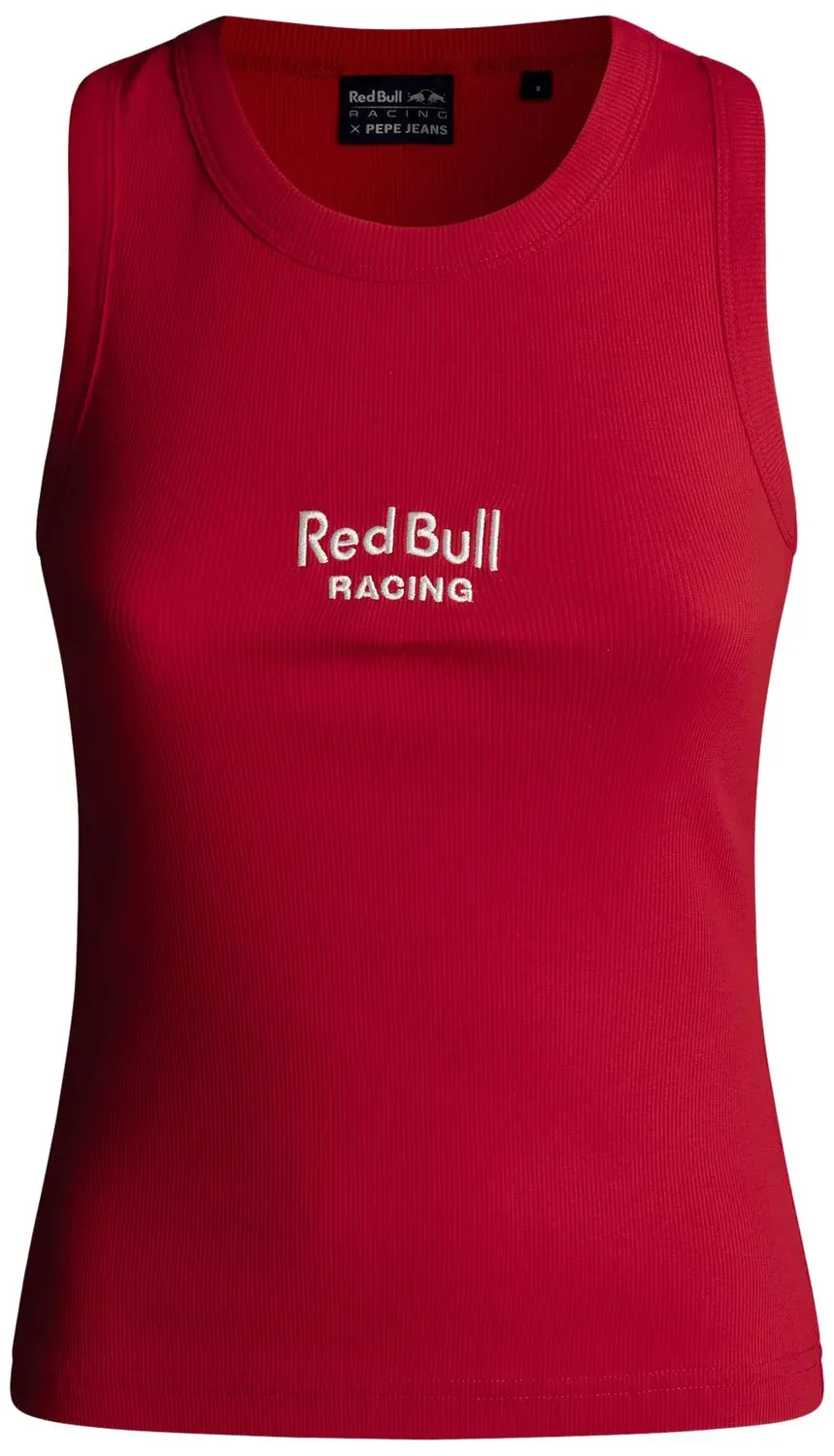 Pepe Jeans Classic Logo Tank Top Donna Cotone Elasticizzato