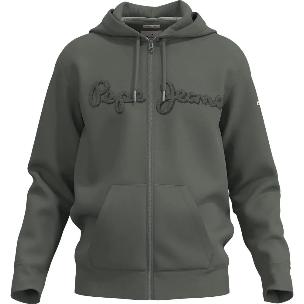 Pepe Jeans Ryan Felpa Zip Cappuccio Nera L