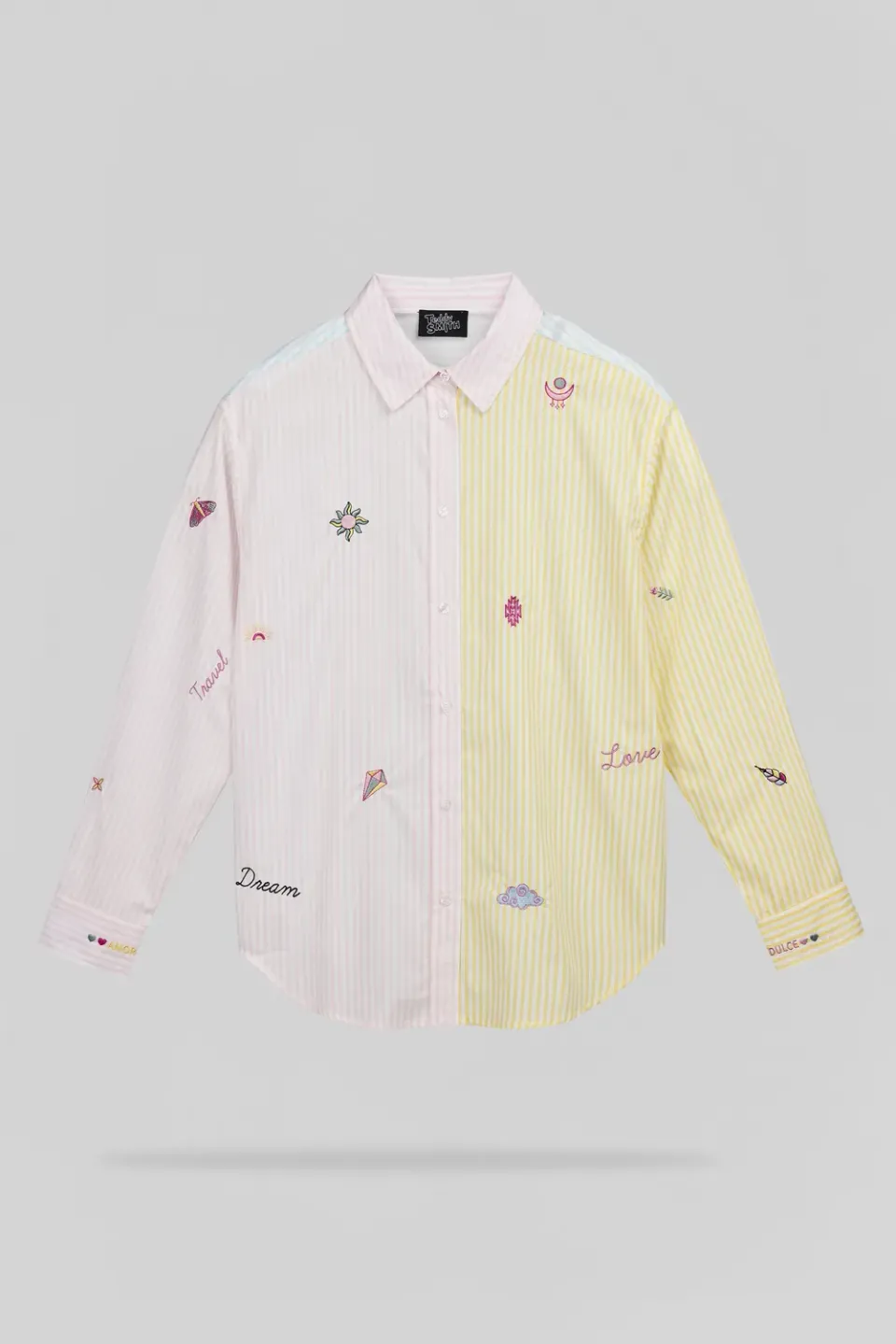 Teddy Smith C-Louisia ML Camicia cotone rosa quartz