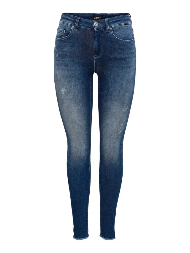 ONLY ONLBlush Mid Skinny jeans blu medio XL/30L
