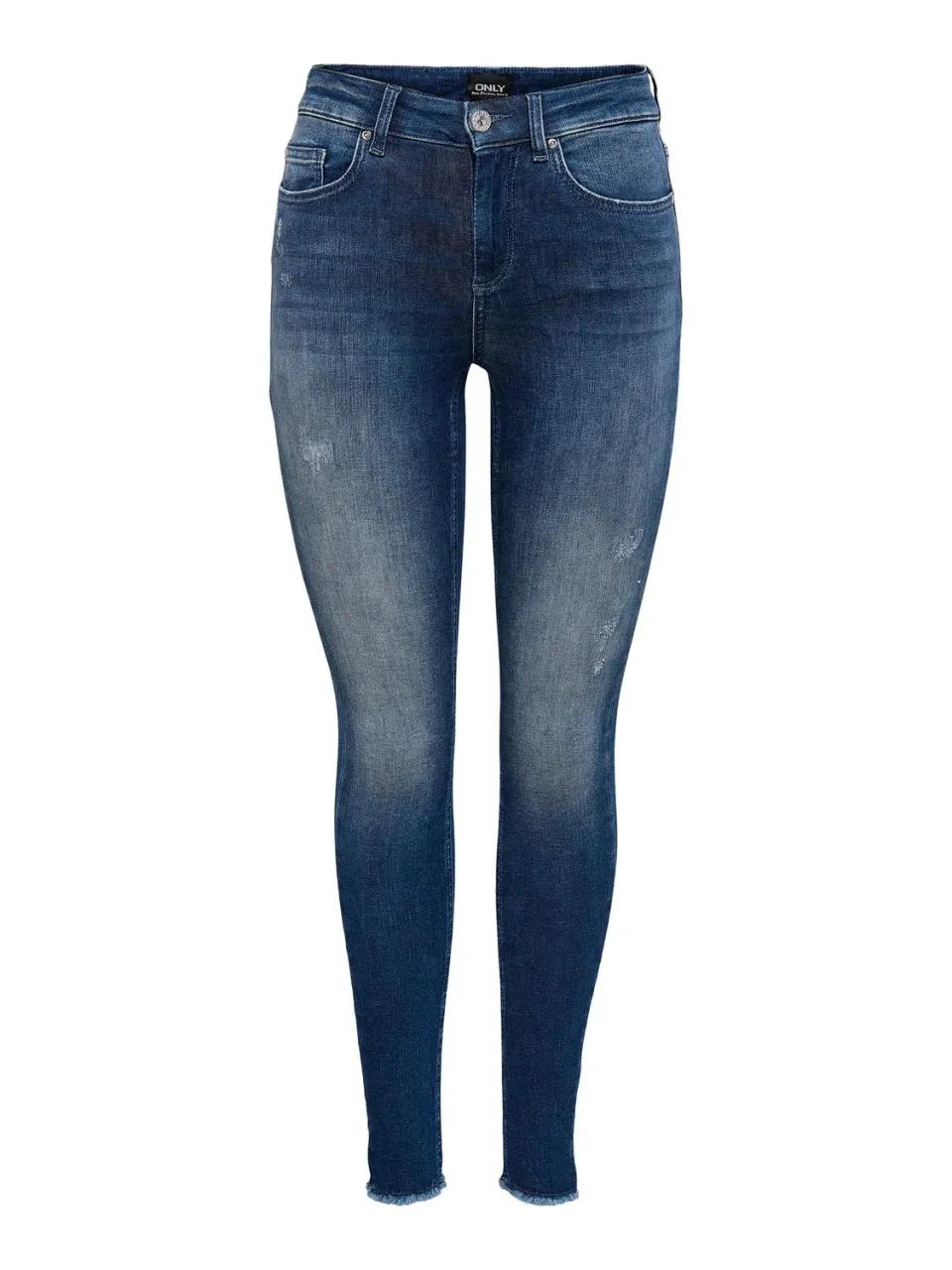 ONLY ONLBlush Mid Skinny jeans blu medio XL/30L