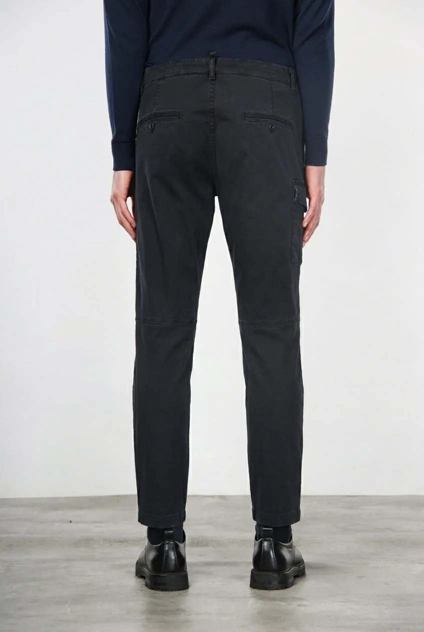 Mason's George Coolpocket cargo uomo blu notte carrot
