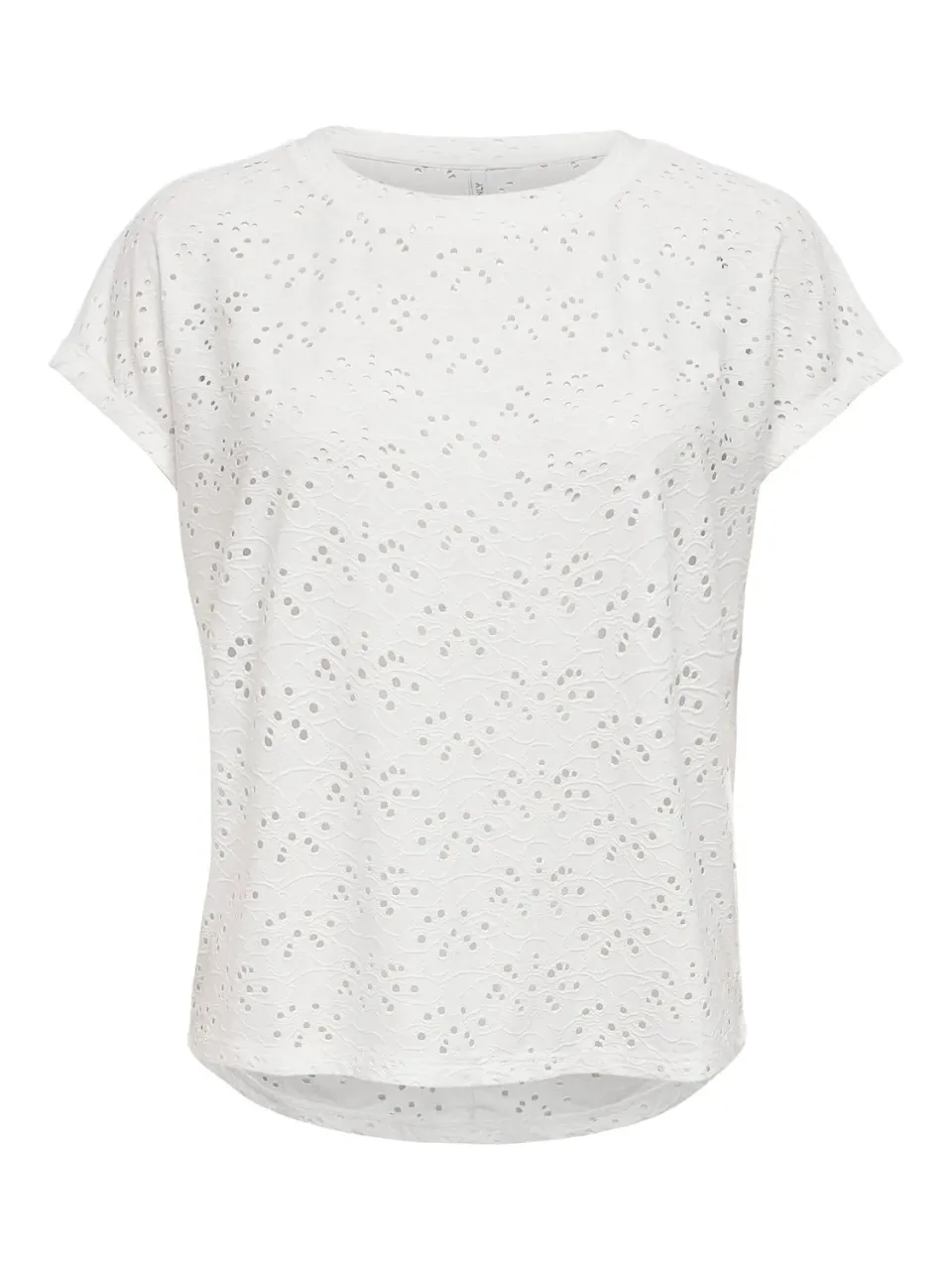 ONLY Onlsmilla S/S t-shirt donna Cloud Dancer jersey
