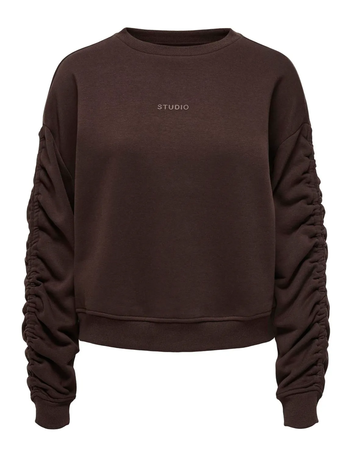 ONLY Onlsweat felpa donna girocollo morbida