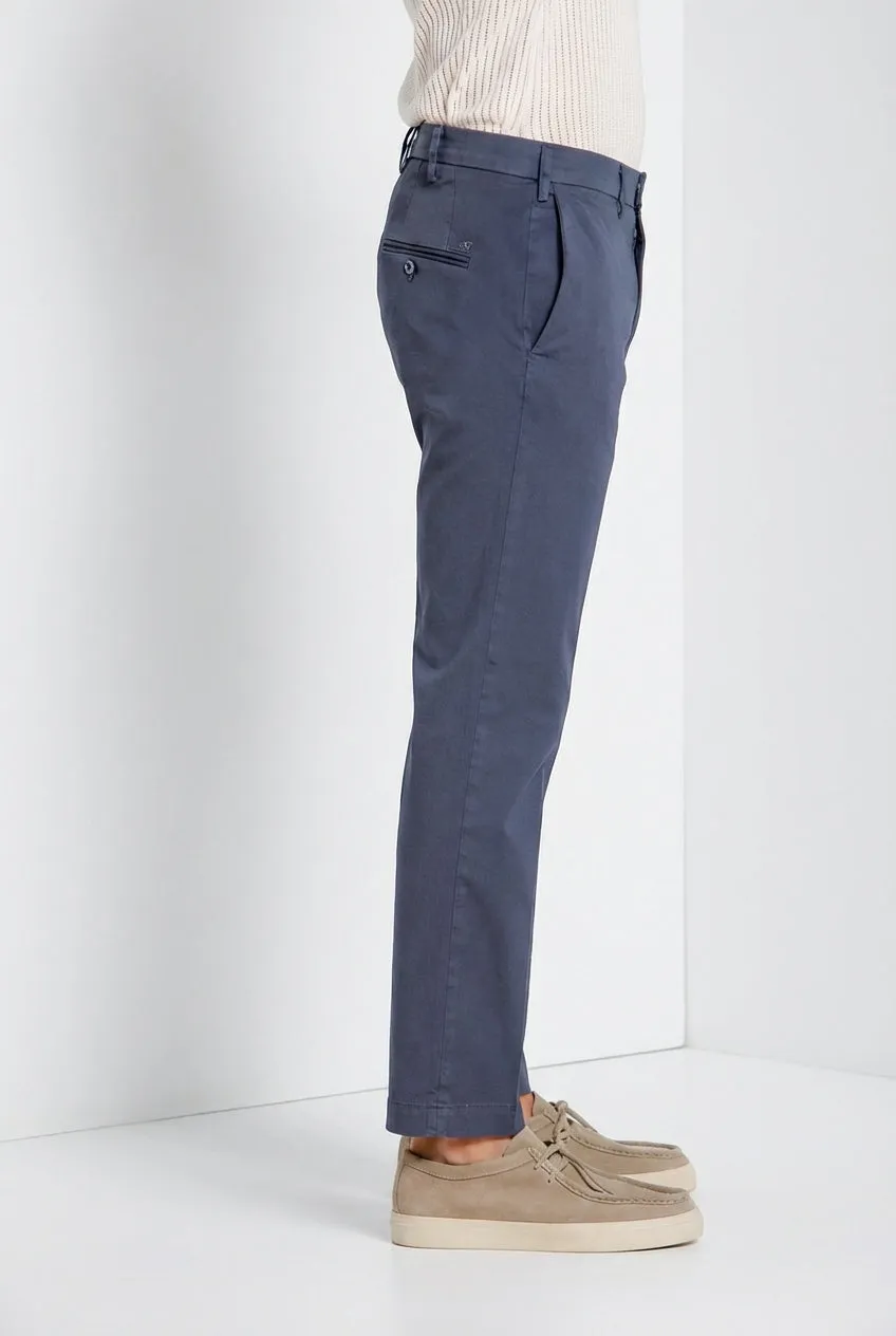 Mason's New York chino uomo carta da zucchero stretch