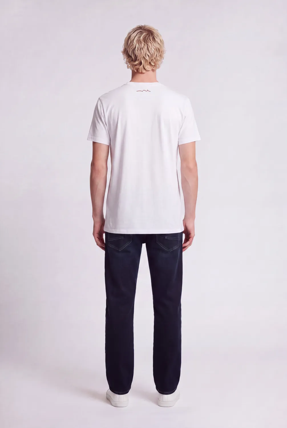 Teddy Smith Telo MC t-shirt regular bianca cotone
