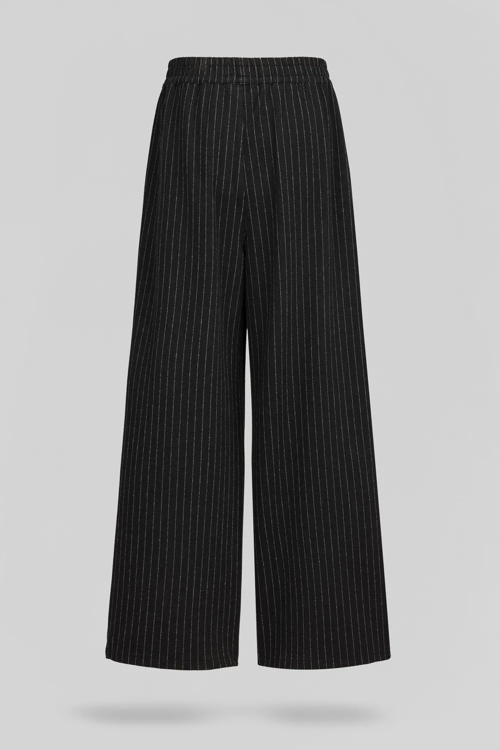 Teddy Smith P-Betty JR pantaloni bambina Melange Black gamba larga