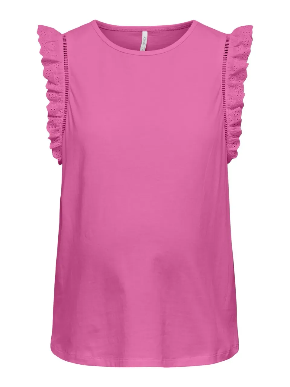 ONLY Olmlinda Top Premaman Cotone Girocollo