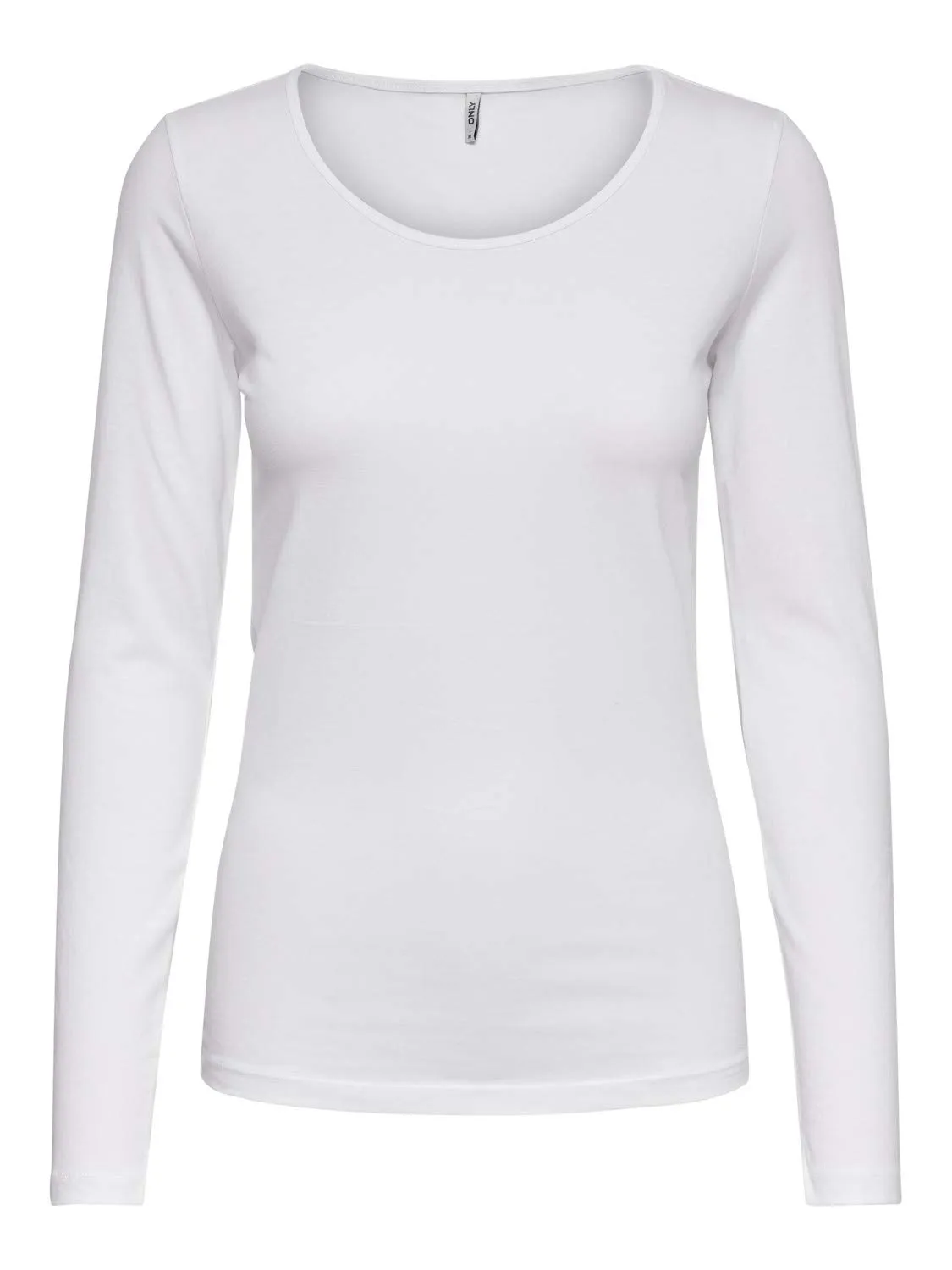 Only Onllive Love maglia donna maniche lunghe girocollo nero