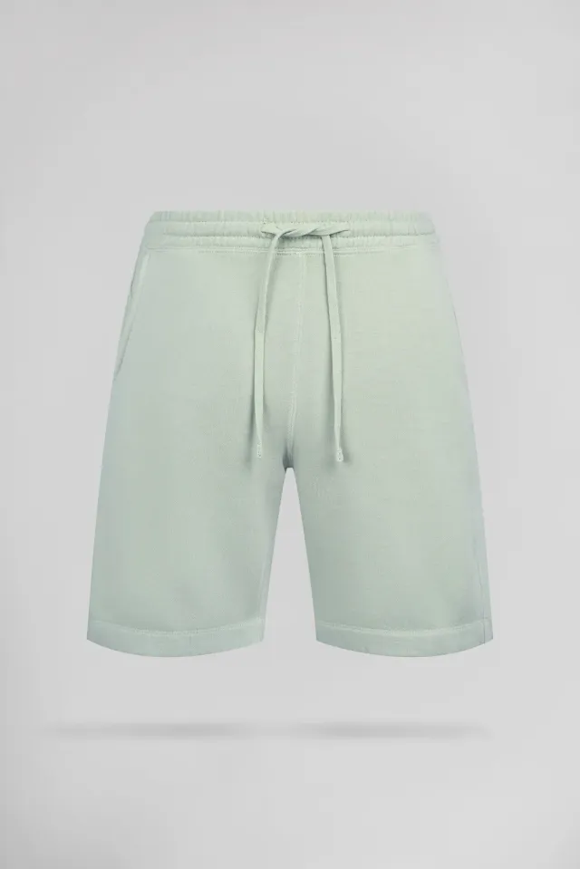 Teddy Smith S-Nateo SH shorts felpa verde salvia ampio