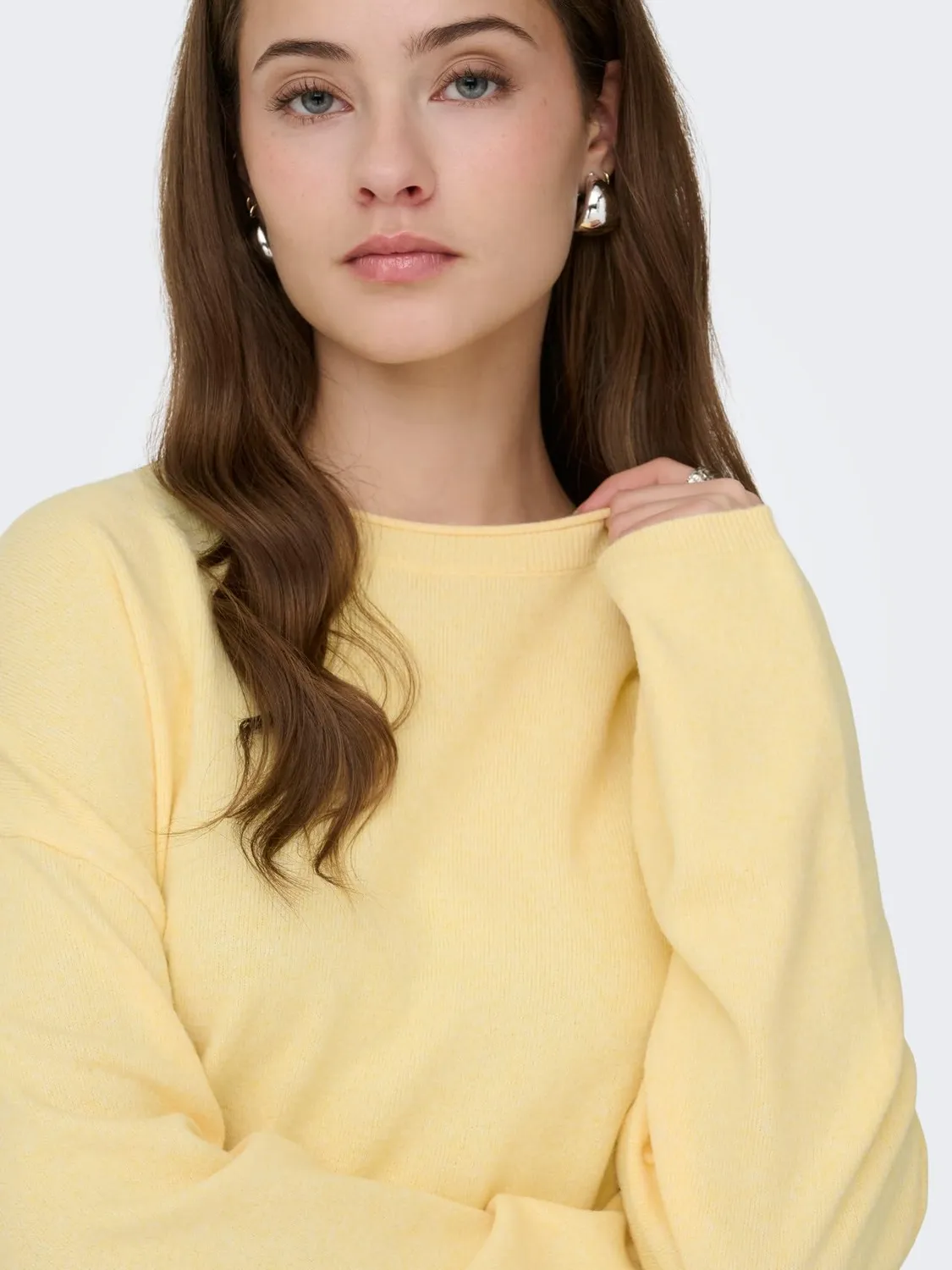 ONLY Onloyal Pullover Maglione Donna Girocollo Morbido