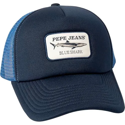 Pepe Jeans Smith cappellino uomo blu taglia unica