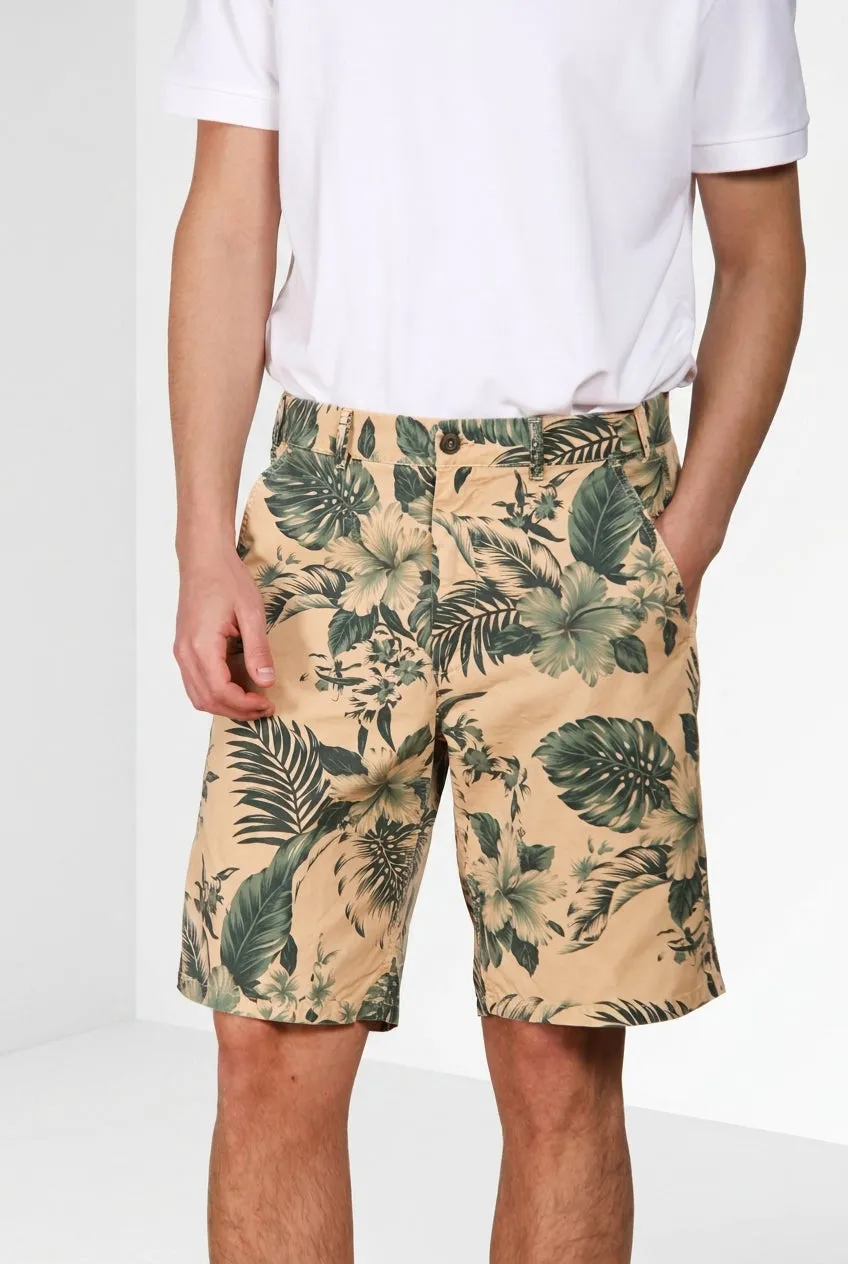 Mason's Denver M74 bermuda cargo uomo kaki cotone