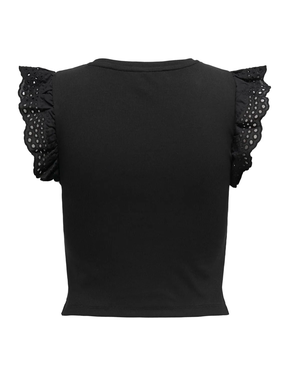 ONLY Onlmathilda top smanicato dettaglio pizzo