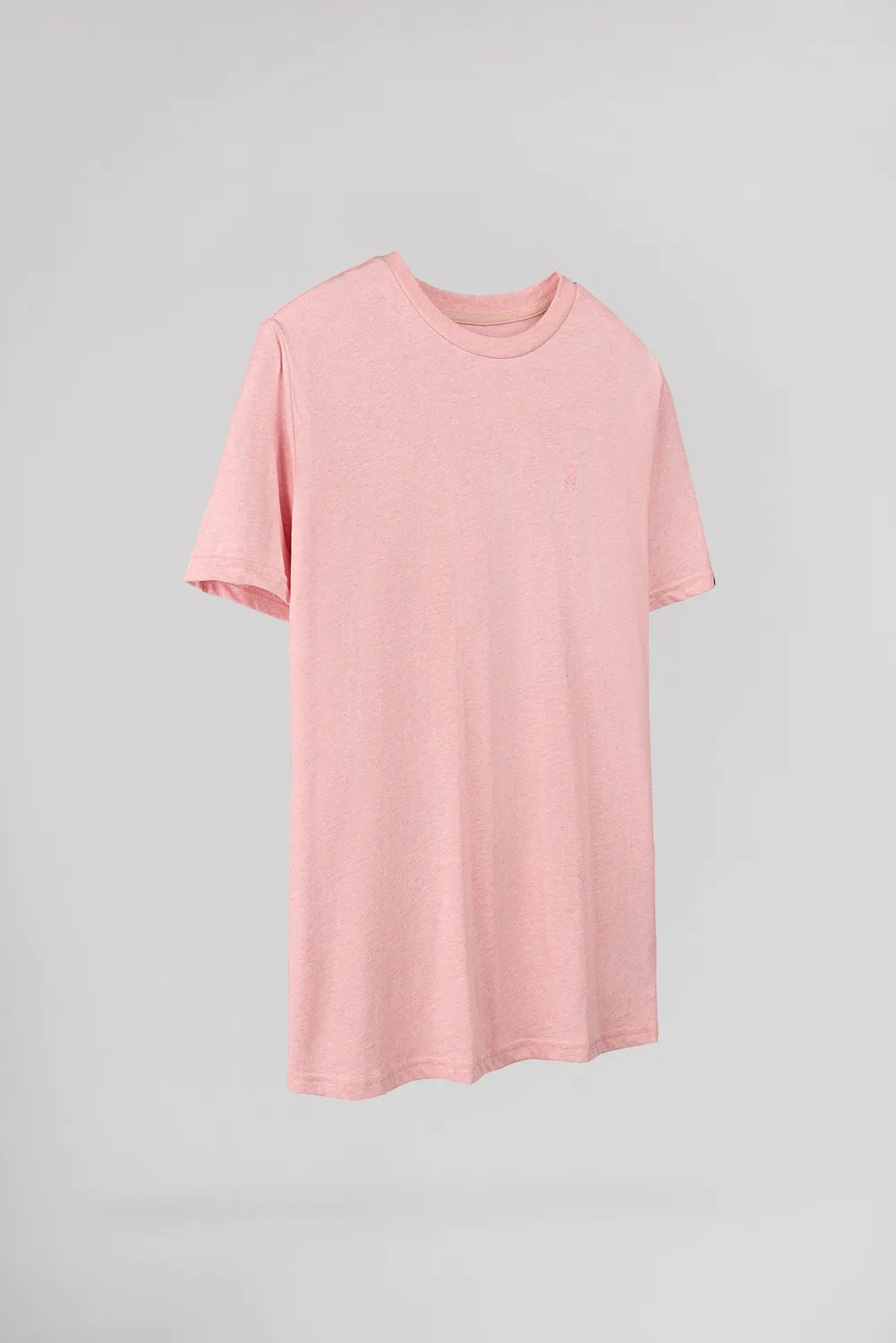 Teddy Smith T-Narvik t-shirt uomo rosa pastel chiné