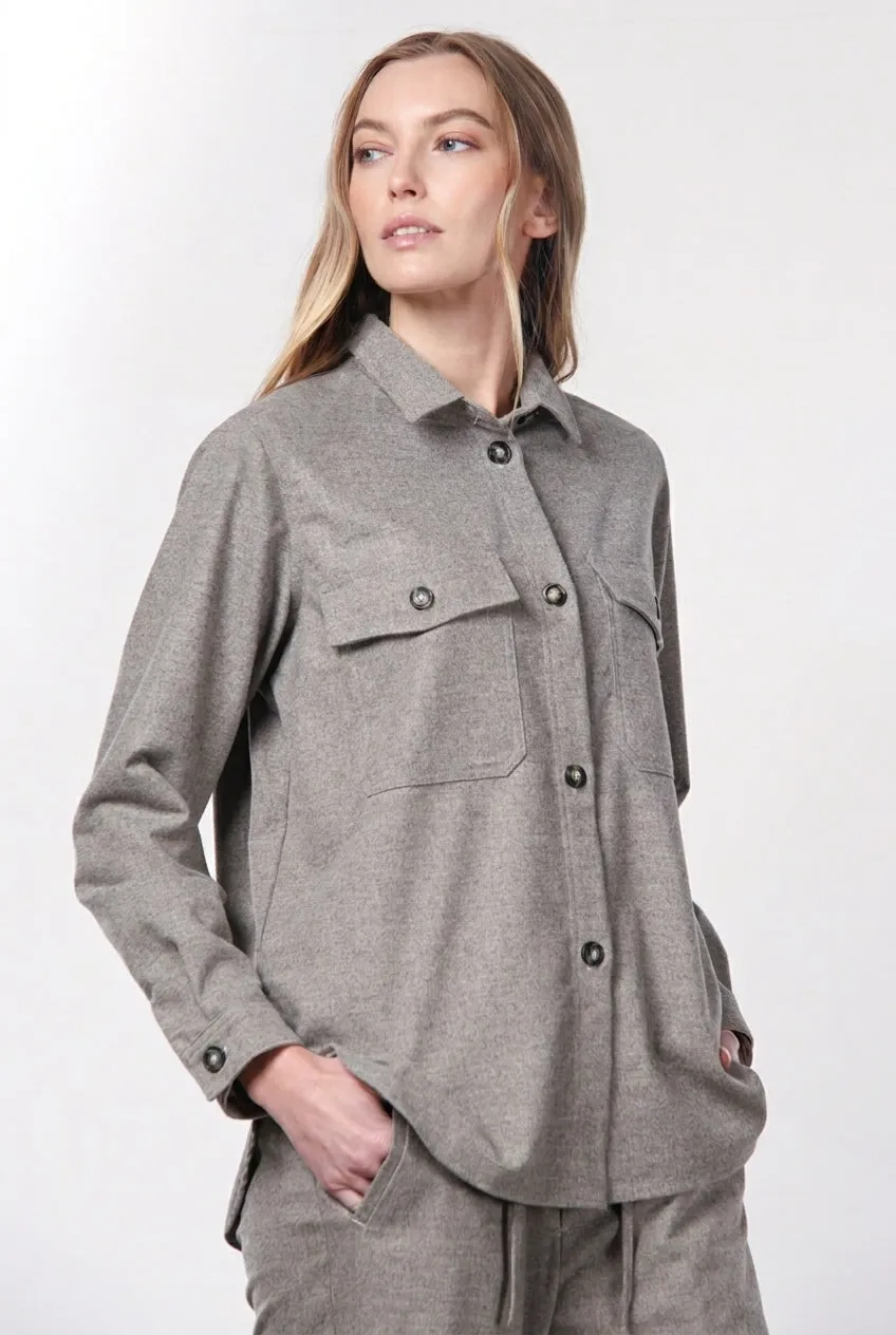 Mason's City Field Giacca Donna Beige Misto Lana Invernale