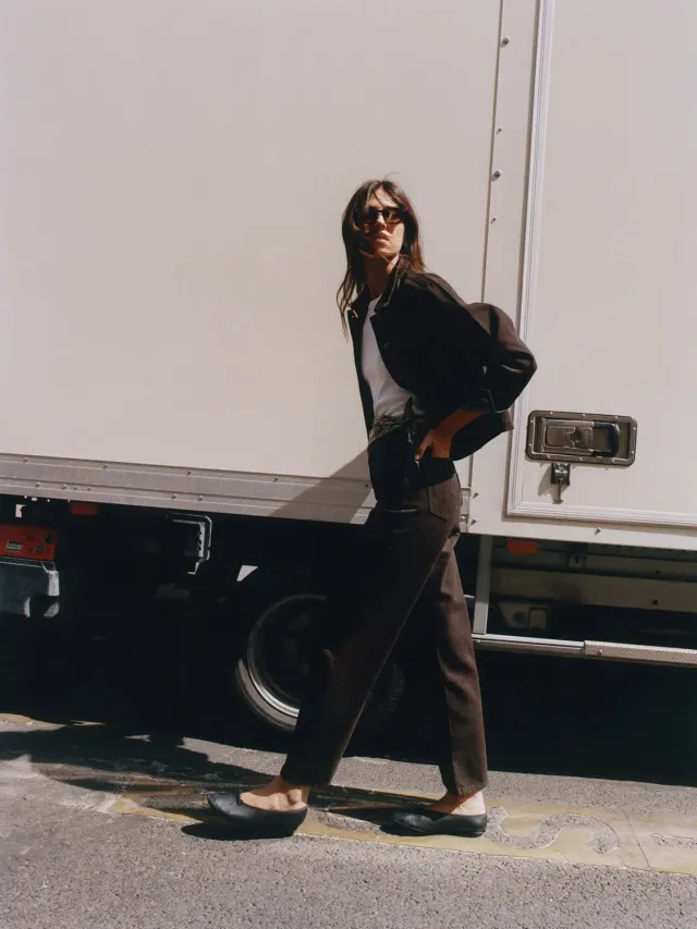 Oraije Logan jeans wide marrone