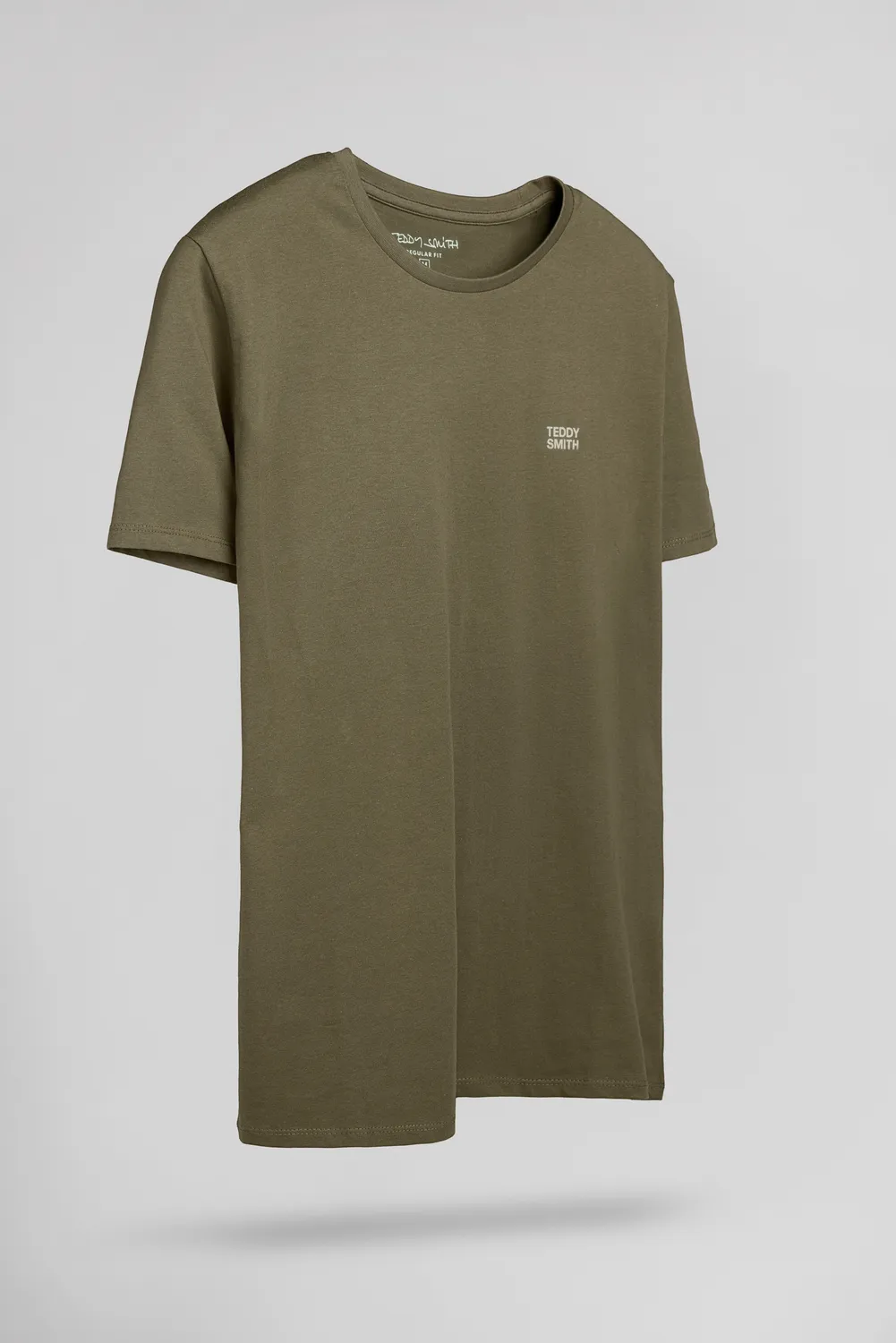 Teddy Smith The Tee 1 MC t-shirt dusty kaki