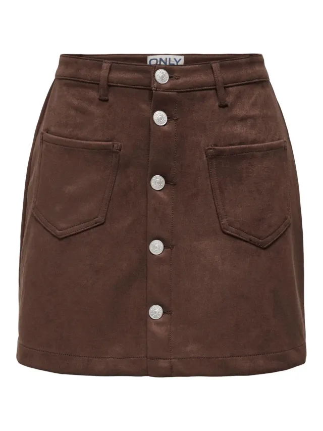 ONLY Onlamazing Stina Faux Suede gonna scamosciata