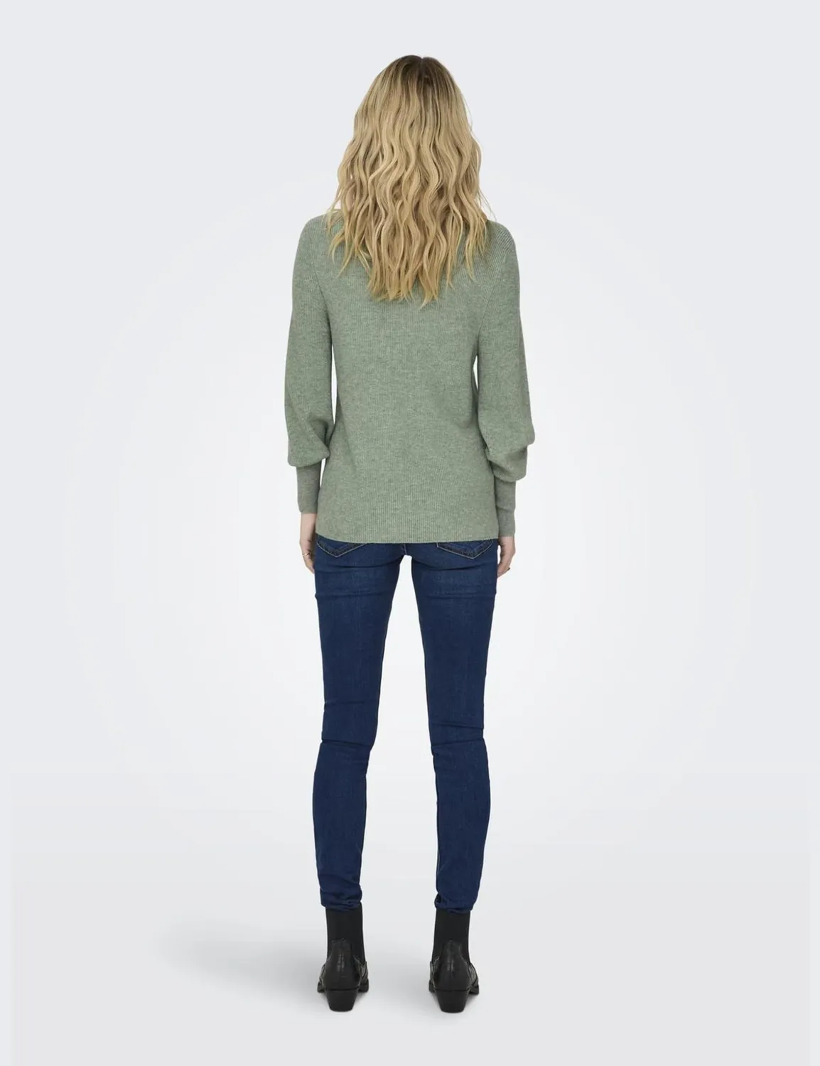 ONLY ONLAtia Pullover verde chinois melange